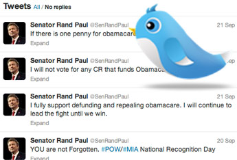 Rand Paul Tweets