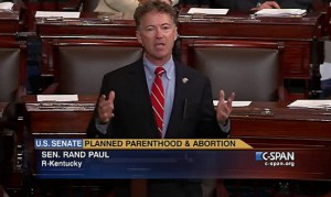 Planned Parenthood Debate: 'Can A Civilization Long Endure That Doesn't Respect Life?' Asks Rand Paul