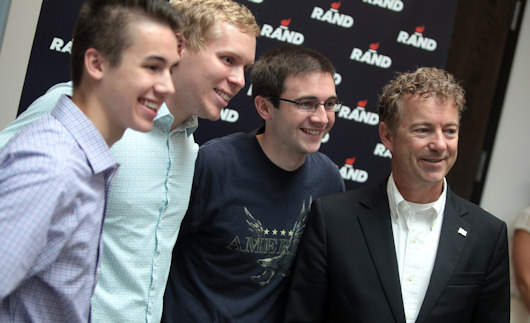 Senator Rand Paul Goes Back to School