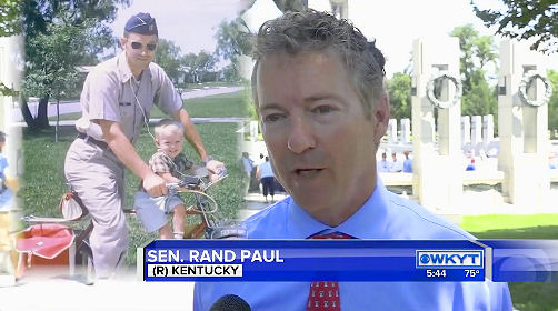 Rand Joins Veterans On Honor Flight Of The Bluegrass